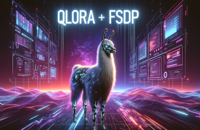 如何使用QLoRA和FSDP在2X RTX 4090上訓練 70b 語言模型？